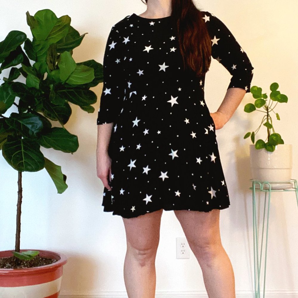 Star Print GAP Dress size 20
